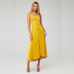 011 ASTR DREAM CATCHER MIDI DRESS